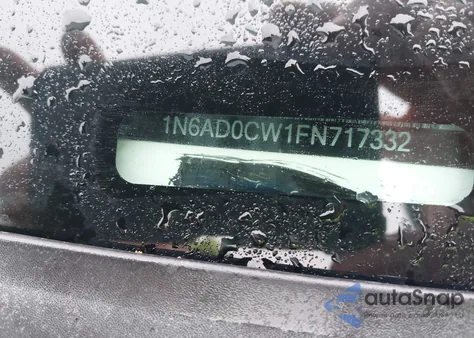 2015 Nissan Frontier Sv from USA, damaged, VIN 1N6AD0CW1FN717332